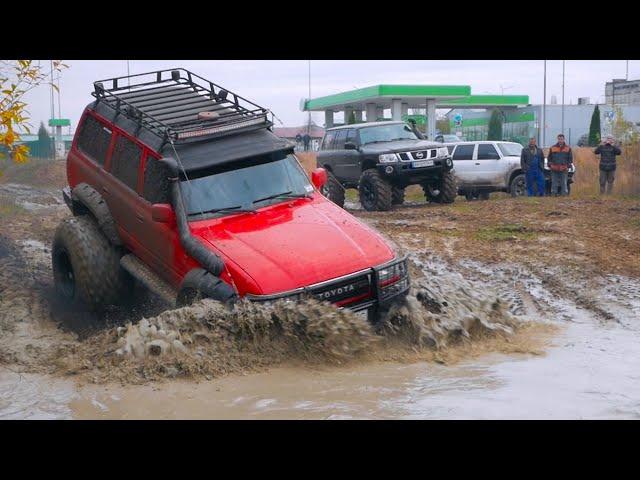 Offroad. ЧТО ЛУЧШЕ?!?  Patrol 61 VS Land Cruiser 80 на ПОРТАЛАХ!