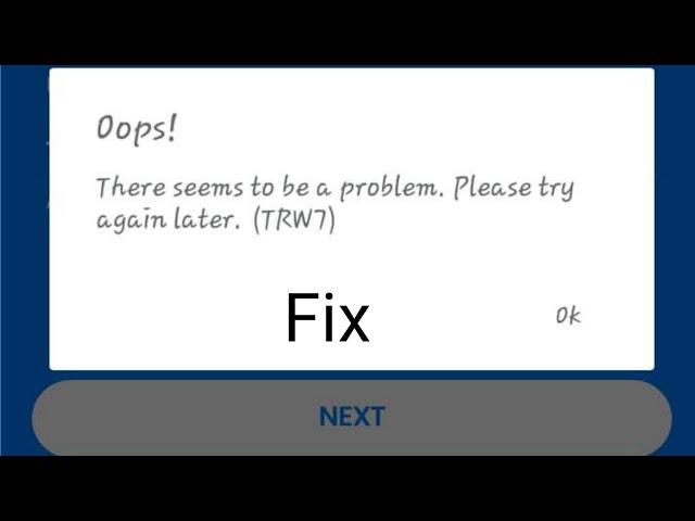 Fix GCash Oops ! There seems to be a problem. Please tryagain later. (TRW7)