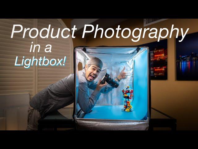 Testing a HUGE Studio Lightbox & Product Photography Tips!