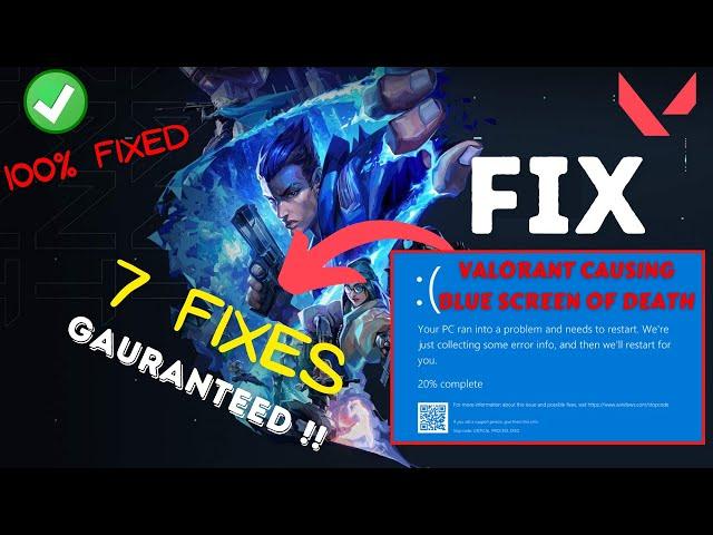Valorant casuing Blue Screen of Death BSOD Fix