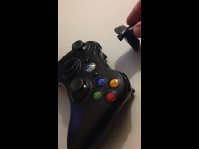 How to Connect xbox 360 controller to pc with play & charge kit