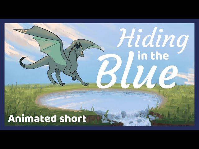 Animated short/AMV - Hiding in the Blue, dragon animation