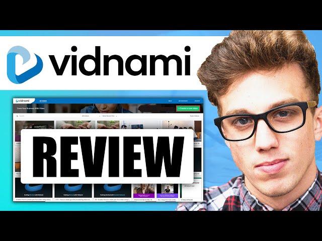 Vidnami Review 2024 | Vidnami Tour, How to Use it, Create Videos & More!