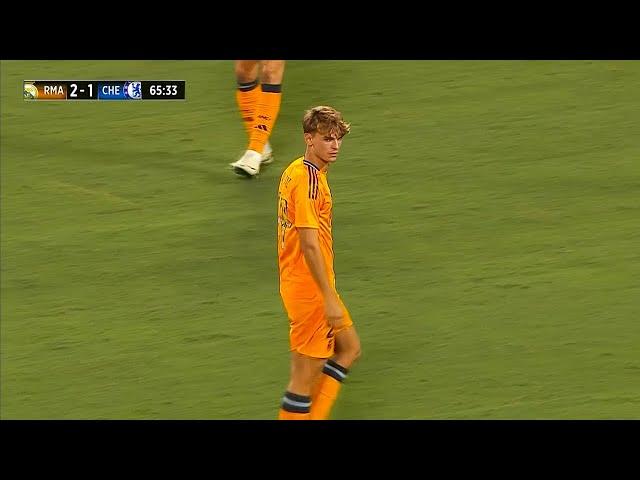 Nico Paz impressive Performance vs Chelsea - Preseason Friendly (06/08/2024)