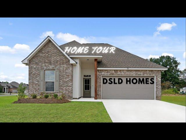 New Construction Home Tour in Carencro Louisiana Abbey Court by DSLD Homes