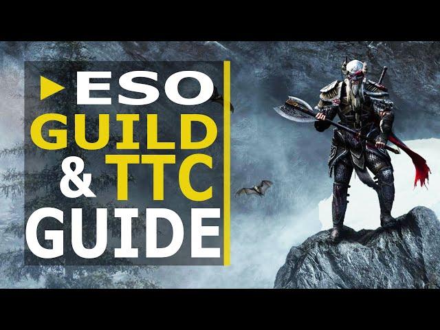 ESO Guild Guide | Guild Store/Bank/Trader & Tamriel Trade Center Overview