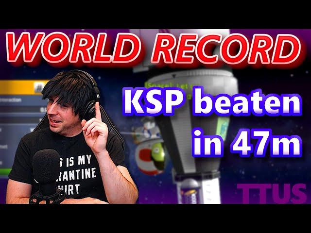 KSP Beaten in 47 minutes | Kerbal Speedrun - Tech Tree Unlock (Science)