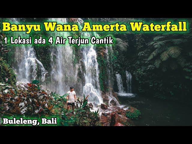 Banyu Wana Amerta Waterfall || Cantiknya 4 Air Terjun di Bali