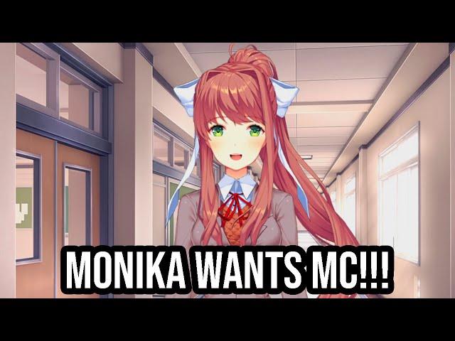 Monika Wants MC To Join!!! (DDLC MOD The Rising Night) Part 3