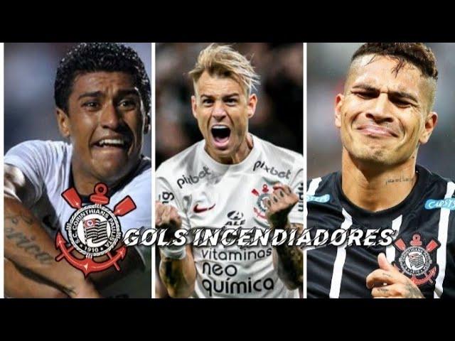 GOLS do CORINTHIANS que INCENDIARAM a FIEL