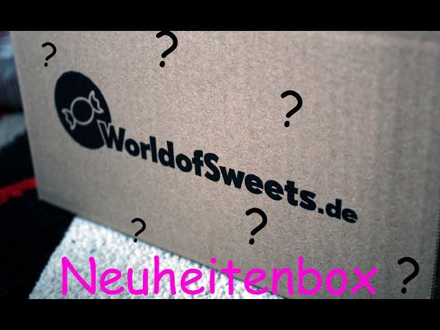 Neuheitenbox März 2025 von World of Sweets (Unboxing)