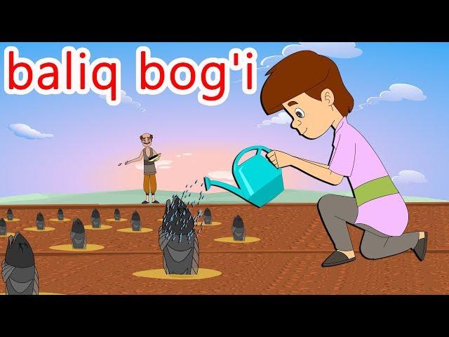 baliq bog'i | multfilm | O'zbek multfilmlari | O'zbek ertaklari | Uzbek Axloqiy Hikoyalari