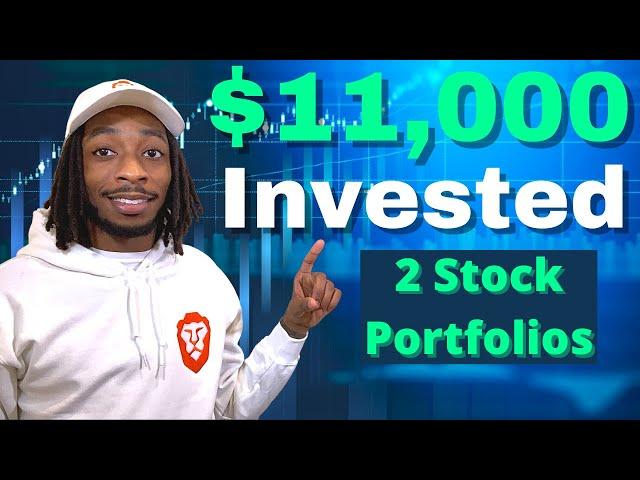 My 2 Stock Portfolios Is Over 11k In Total Value