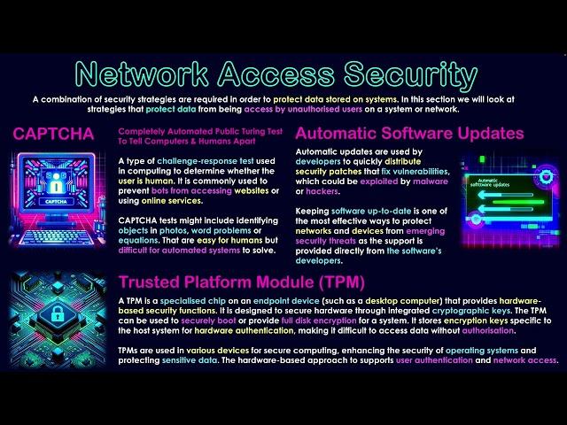 Network Access Security Part 2: CAPTCHA, Automatic Software Updates & TPM