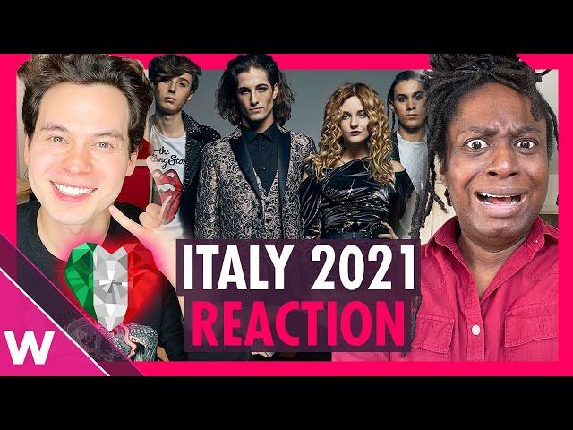 Måneskin "Zitti e buoni" Reaction | Italy Eurovision 2021