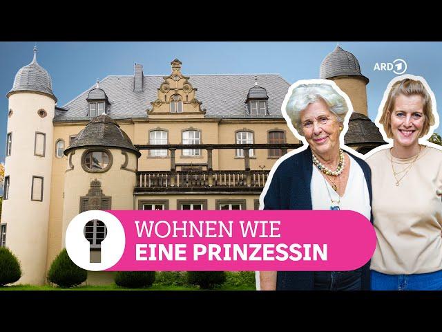 A castle as a home: The princesses of Hohenzollern show their castle Namedy | SWR Room Tour