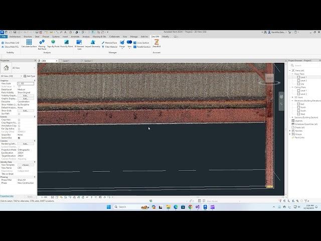 Tool Parallel Section In Revit