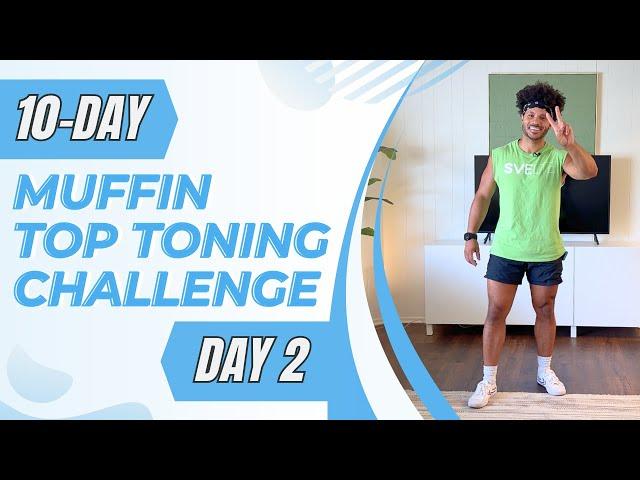 10-Day Muffin Top Toning Challenge - Day 2