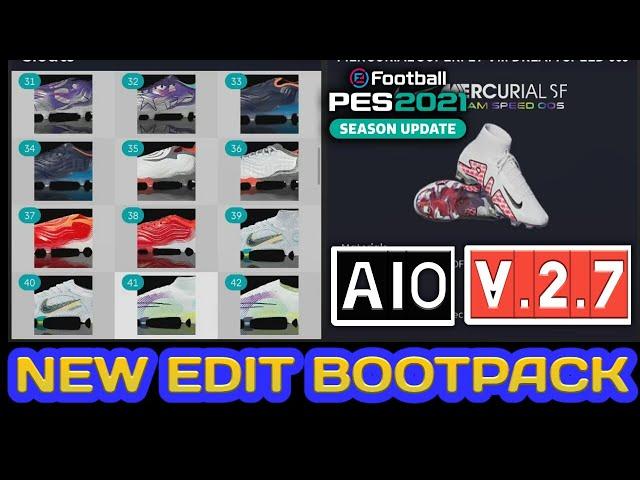 PES 2021 Bootpack Update AIO Edit v2.7 Season  2022
