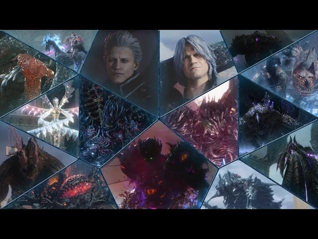 Devil May Cry 5 - Vergil VS All Bosses [DanteMustDie/Turbo/NoDamage/RespectFight] Complete Version