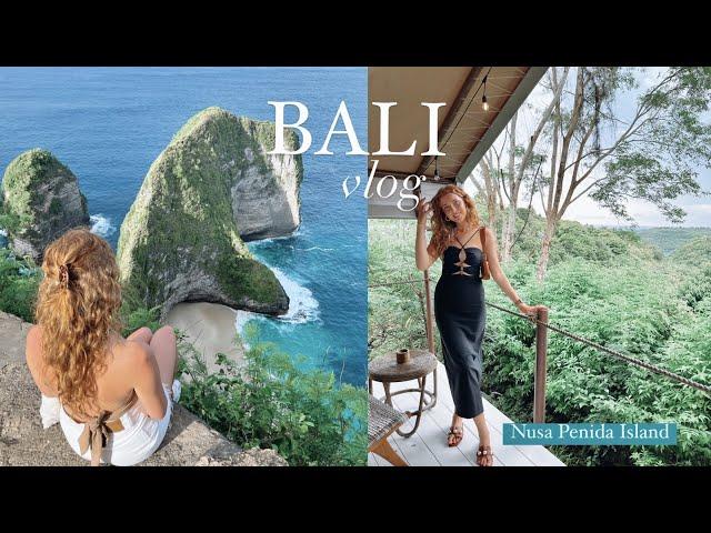 BALI VLOG  Nusa Penida | Kelingking | Crystal Bay️