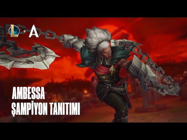 Ambessa Şampiyon Tanıtımı (ft. Mylon) | Oynanış - League of Legends