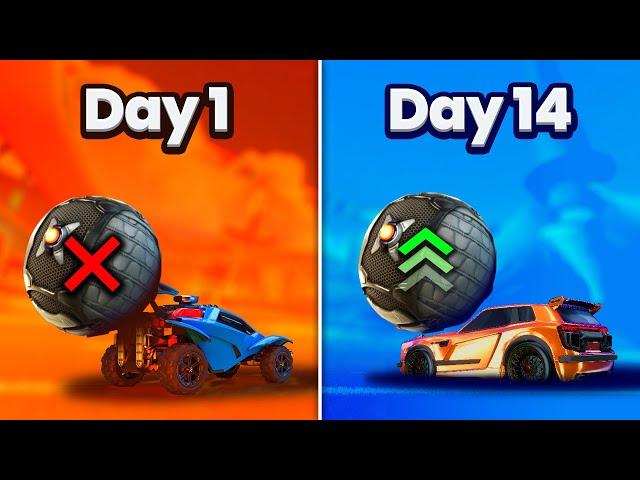 I Dedicated 14 Days to Rocket League Mechanics... (it worked)