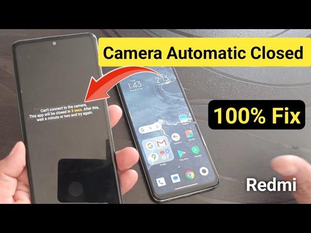 How to Fix can't connect to camera problem in redmi | miui 14 camera crash