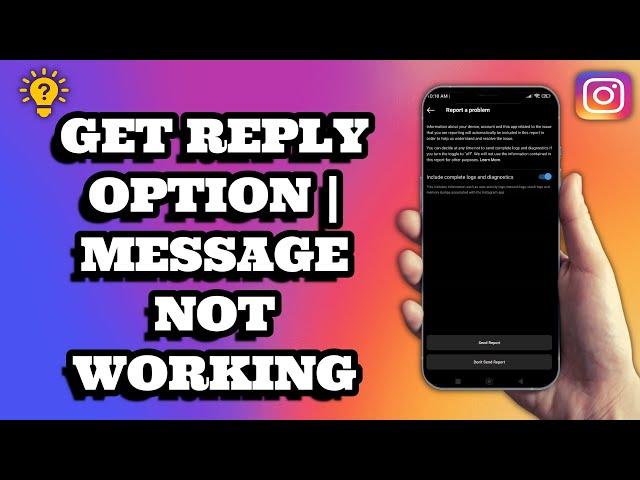 How To Get The Reply Option On Instagram | Instagram Message Not Working | Social Tech Insider