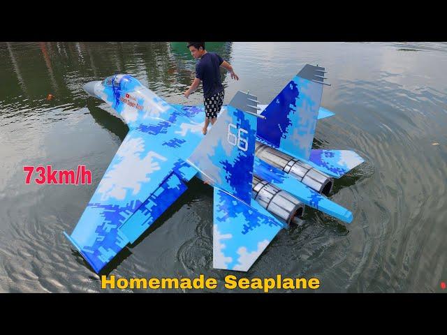 Full 100 Days I Made My Own Seaplane Su 35 From Simple Materials
