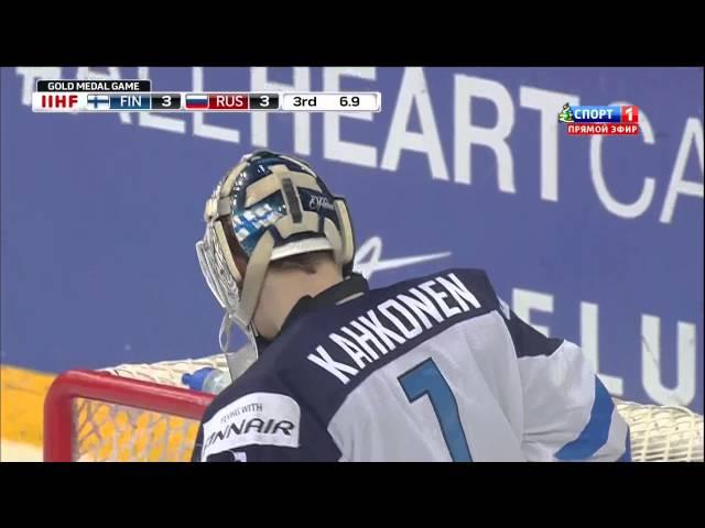 IIHF World Juniors Final 2016, Россия U20 - Финляндия U20, 3-3