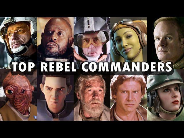 10 Most Competent Rebels Officers