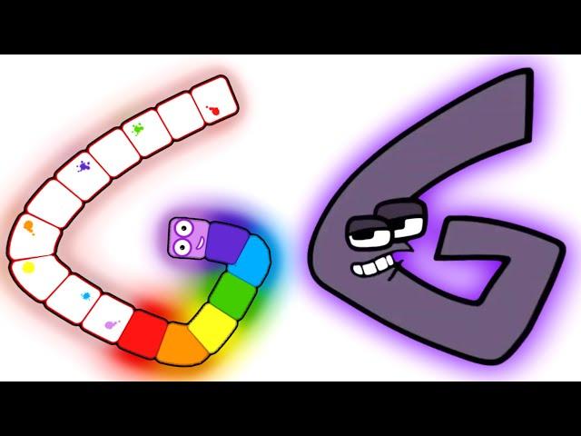 Numberblocks Snakes but they are Alphabet Lore (A-Z)