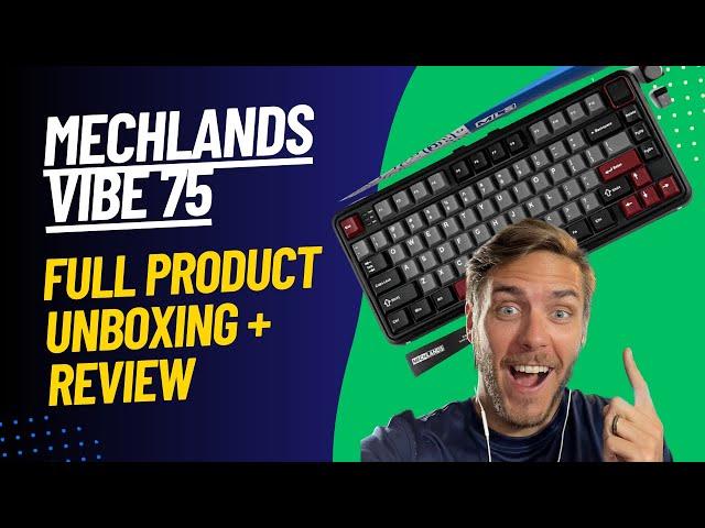 Mechlands Vibe 75 Mechanical Keyboard Review (Mindblowing Sound!)