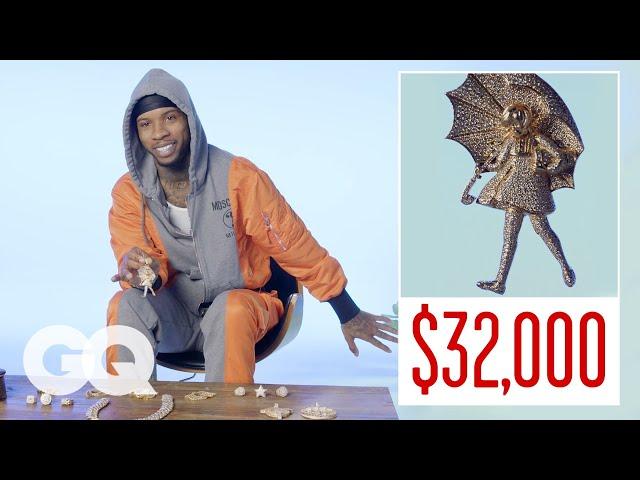 Tory Lanez Shows Off His Insane Jewelry Collection | GQ