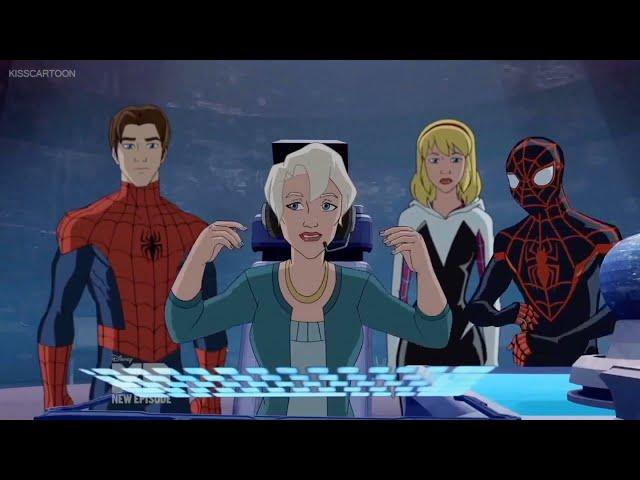 Spider-Man And Gwen Secret Spider Cave | Ultimate Spider-Man Season 4