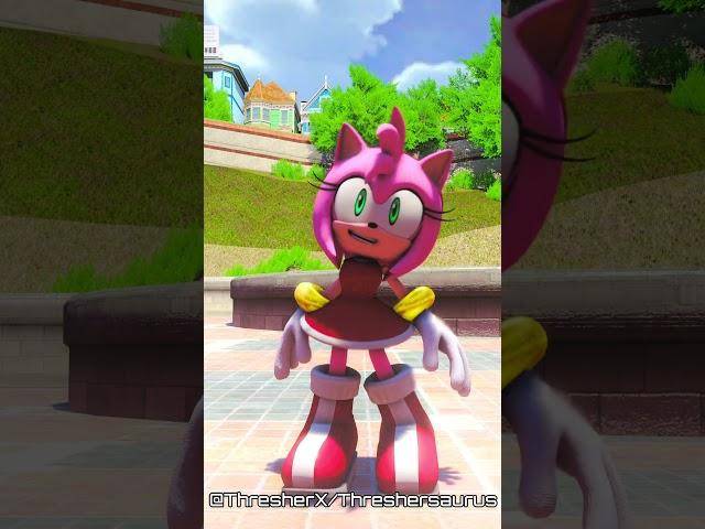 [SFM] Sonic X Amy #shorts #sonic