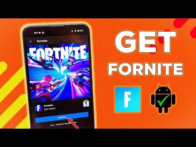 HOW TO DOWNLOAD FORTNITE on Android in 2024 (EASY METHOD)