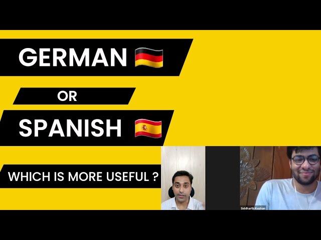 German or Spanish which is more useful ?