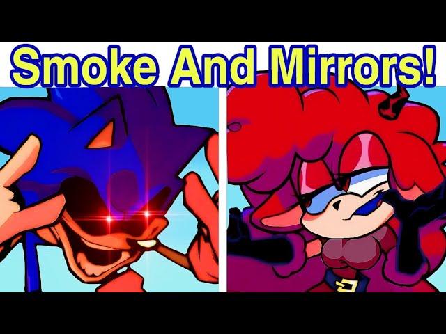 Friday Night Funkin’ Smoke And Mirrors! | Playable Mods | Vs Sonic.EXE (FNF Mod)