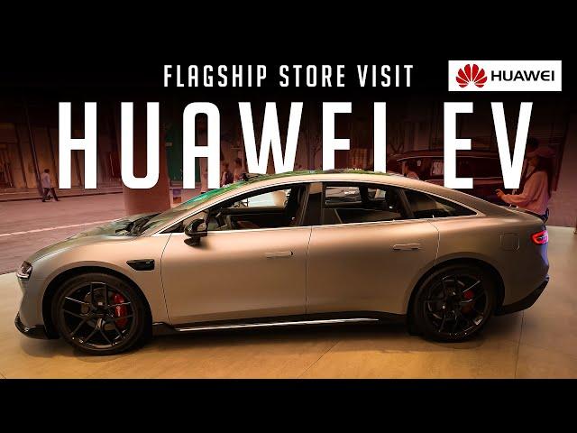 I visited Huawei's flagship store to see awesome Tech Products #huawei