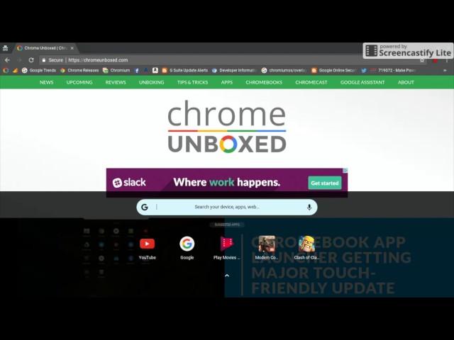 New Chrome OS Launcher