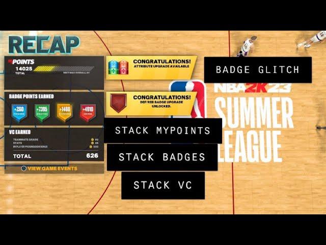 GET MAXED BADGES IN 1 DAY!!!! BADGE GLITCH FOR 2K23 CURRENT GEN!! HURRY BEFORE PATCHED!!