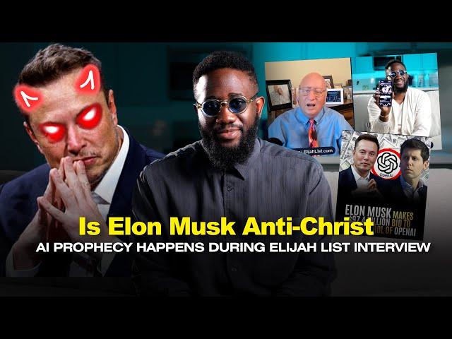 PROPHETIC UPDATE ALERT | Is Elon Musk Anti-Christ? AI Prophecy Happens During Live Interview