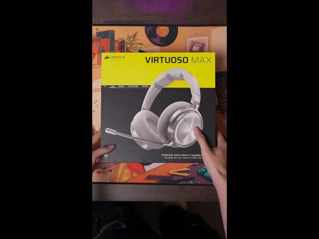 Check out our VIRTUOSO MAX WIRELESS Headset, available now! #corsair