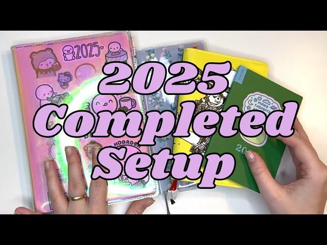  Final 2025 Planner Lineup | Setup Tour