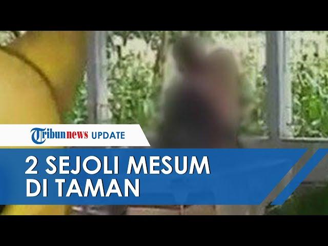 Viral Video Sejoli Berbuat Mesum Siang Bolong di Taman Ponorogo, Perekam Mengaku sampai Gemetar