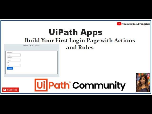 UiPath Apps Demo | Create your first page of application | Validations and Rules | Anmol