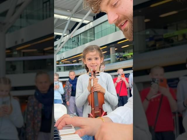 This 5 year old violinist asked me to play Interstellar 