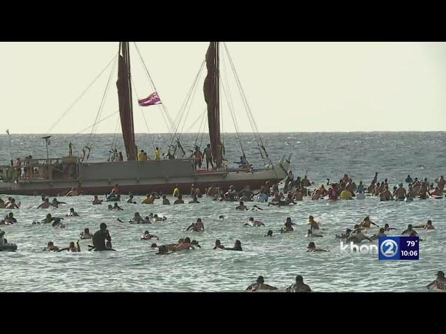 Hundreds celebrate the life of Tamayo Perry on North Shore